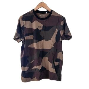 Guess Los Angeles camo  short-sleeve Pull-over crew-neck tee-shirt